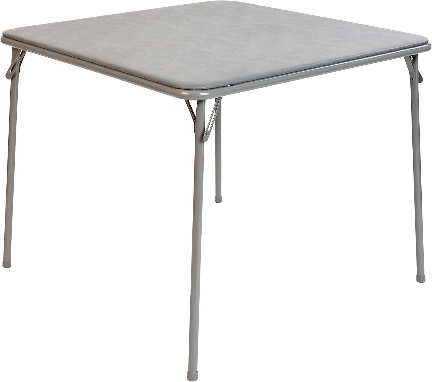 Folding Card Table - Lightweight Portable Folding Table with Collapsible Legs