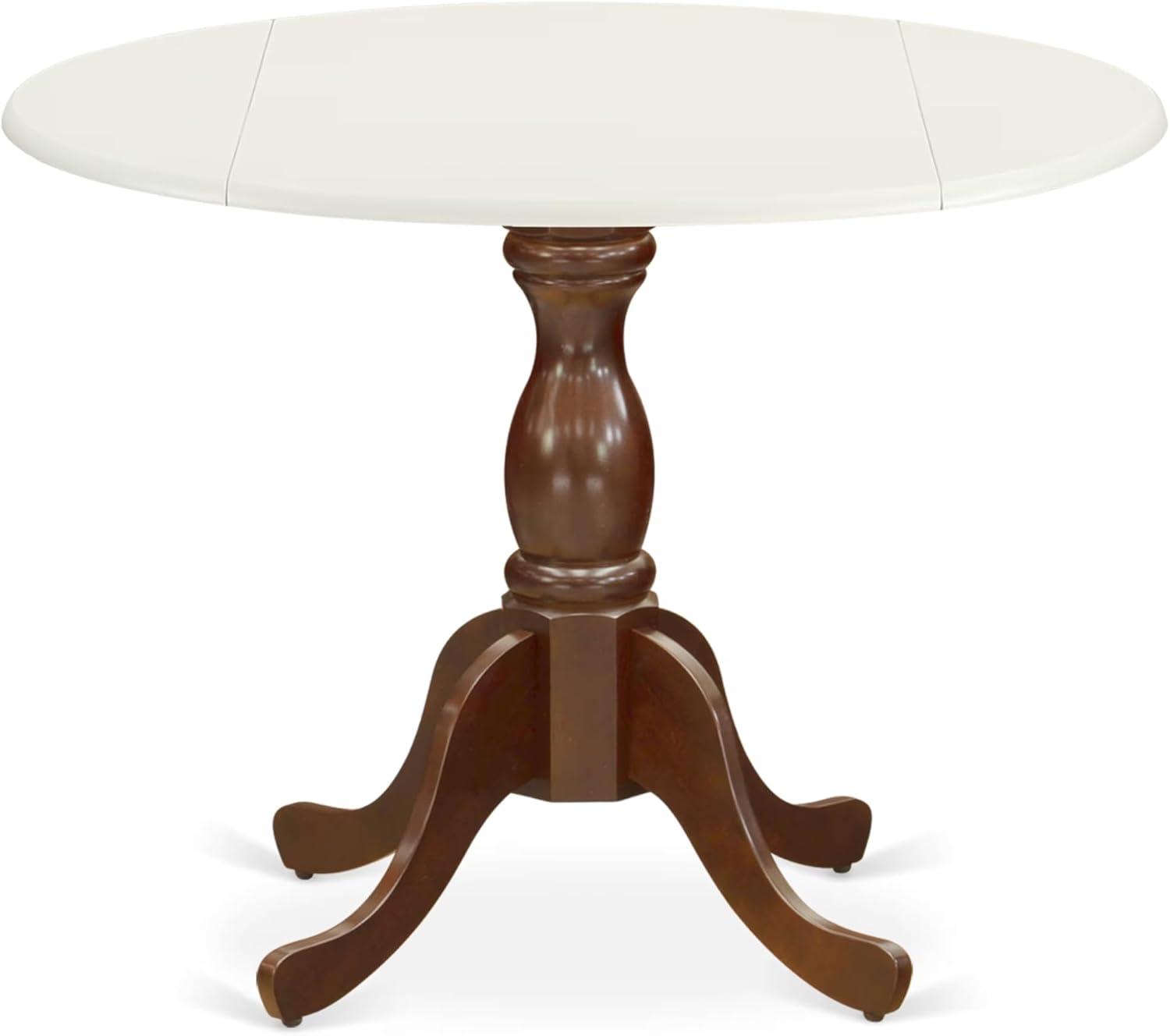 Dublin Extendable Round Solid Wood Dining Table