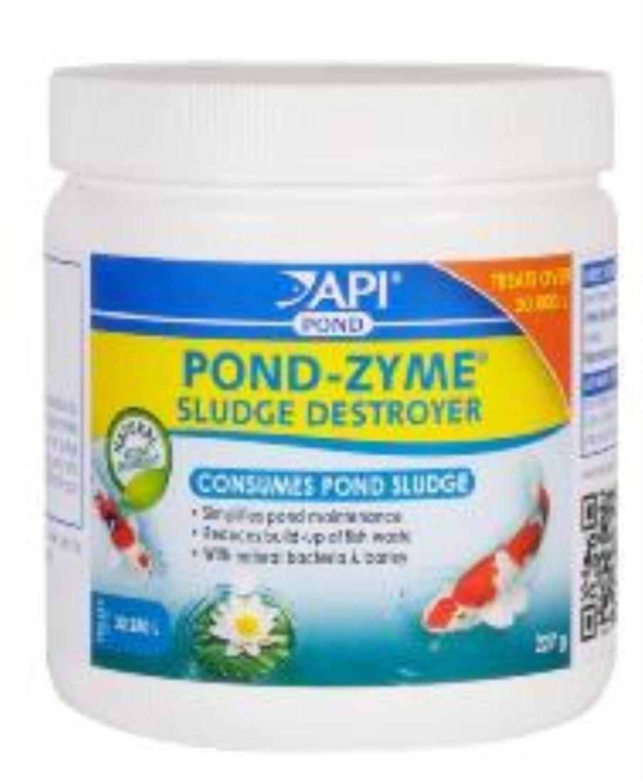 Mars Fishcare AP146 8 oz Jar Pond Care Pond Zyme Enzymatic Pond Cleaner with Barley