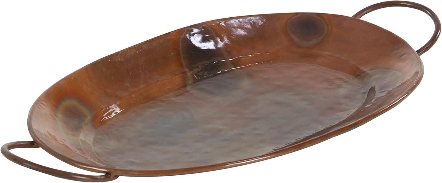 Gracie Oaks Crites Metal Tray
