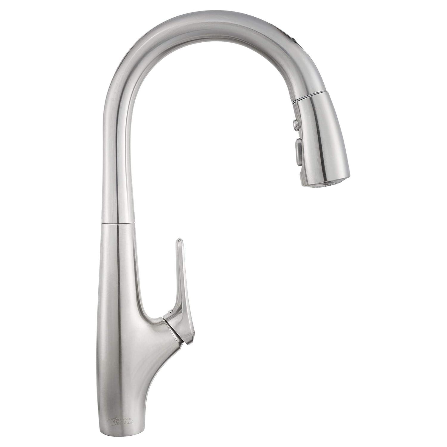 American Standard Avery Selectronic Single-Handle Pull-Down Sprayer Kitchen Faucet in Stainless Steel