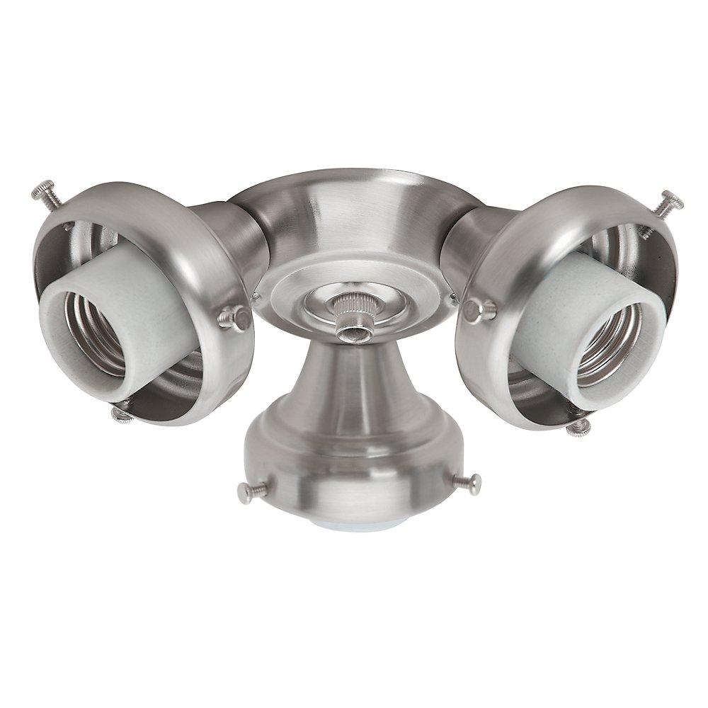 Hunter Fan 3-Light Branched Ceiling Fan Light Fitter