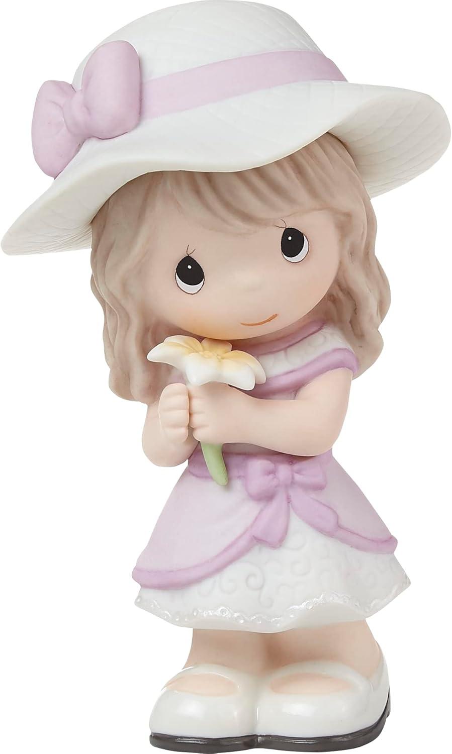 Precious Moments Rejoice In His Blessings Easter Girl Figurine