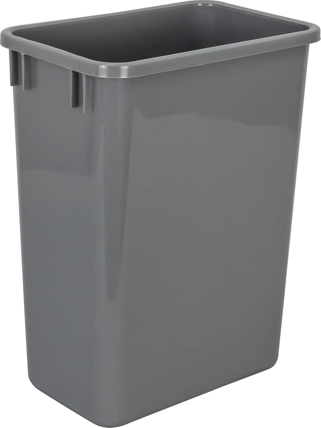 Hardware Resources Plastic Open Trash Can