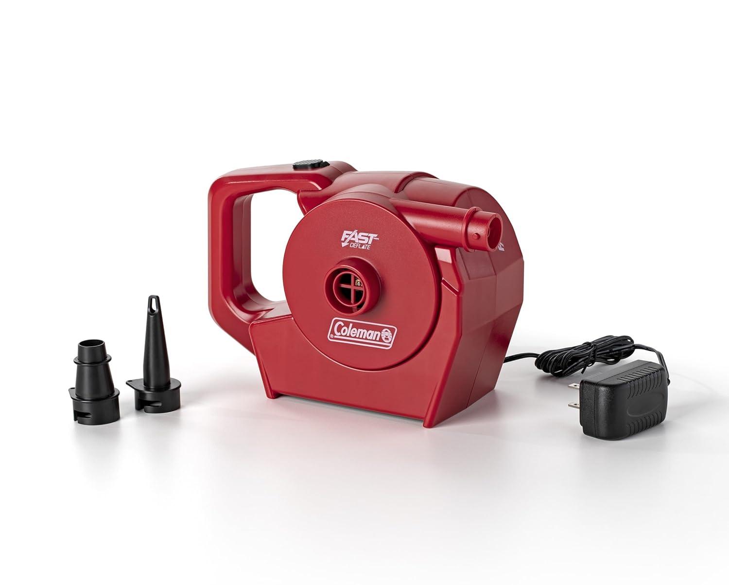 Coleman SupportRest Pillowstop 18" Double-High Airbed with Rechargeable Pump, Twin