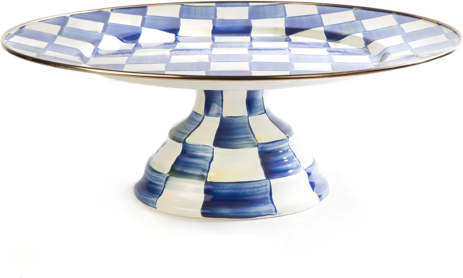 Royal Check® Pedestal Platter