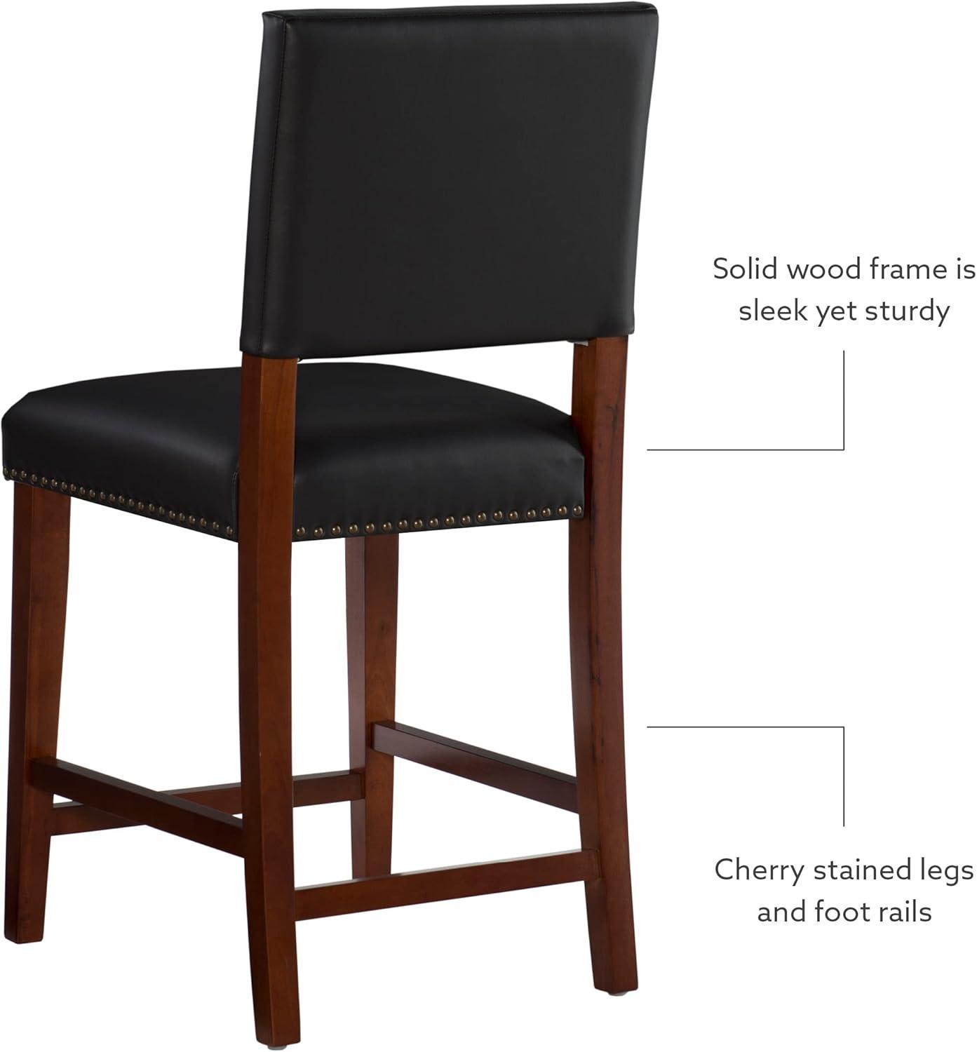 24" Brook Counter Height Barstool - Linon