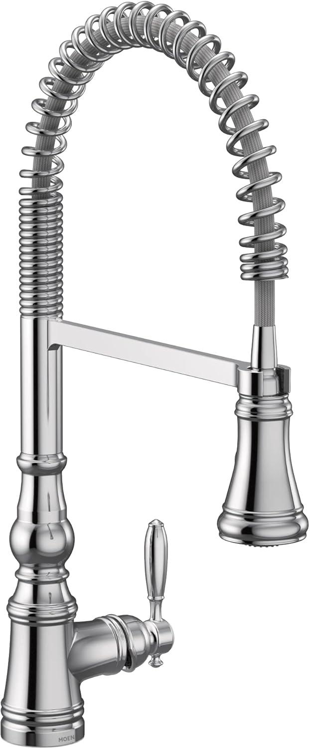 Moen Moen Weymouth Pre-Rinse Spring Pull-Down Single Handle Kitchen Faucet S73104