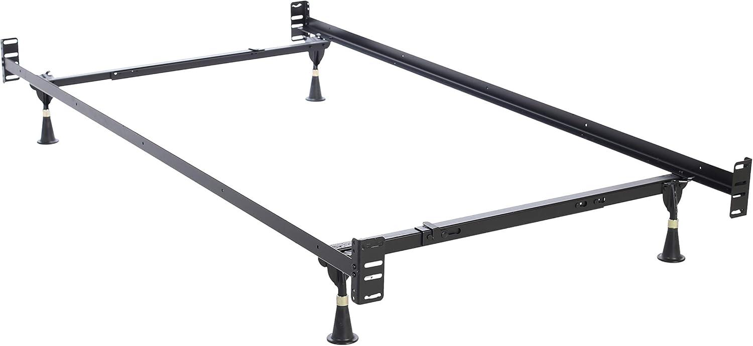 Home by Hollywood Bed Rails and Supports - Headboard/Footboard Bed Frames, Bed Rails & Center Supports w/ Glides, Twin / Full, 4 Leg w/ Glides