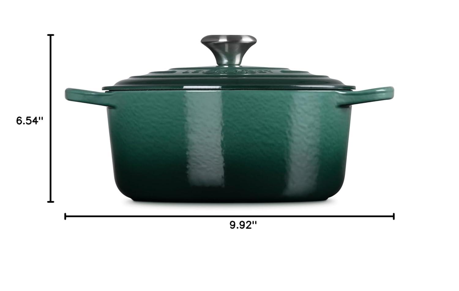 Le Creuset Signature Enameled Cast Iron Round Dutch Oven with Lid