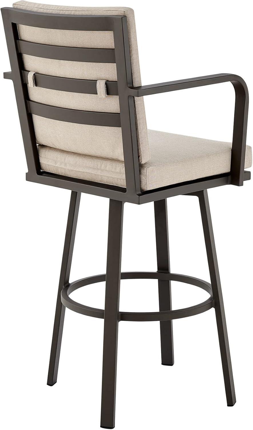 Armen Living Don 30 in. Outdoor Bar Stool