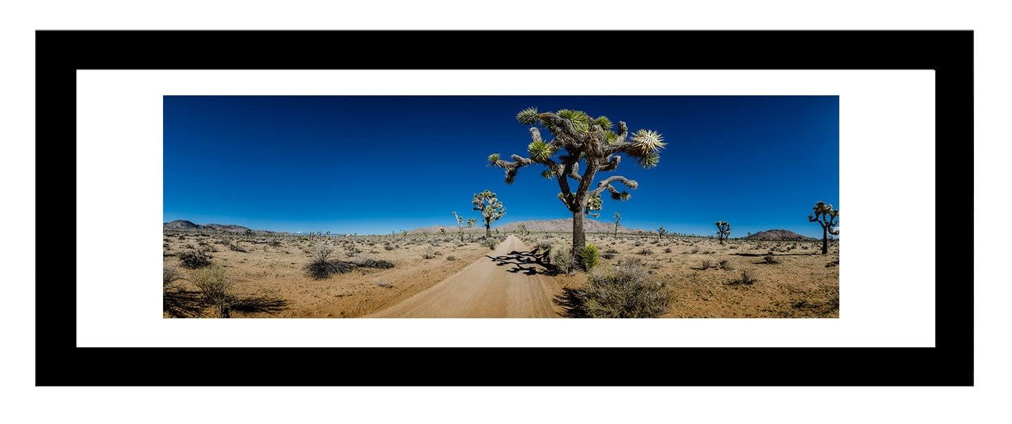 A PLUS MAX 20x24 Picture Frame with mat for 16x20 Picture with Polished Plexiglass Horizontal and Vertical Formats with Included Hanging Hardware-Black