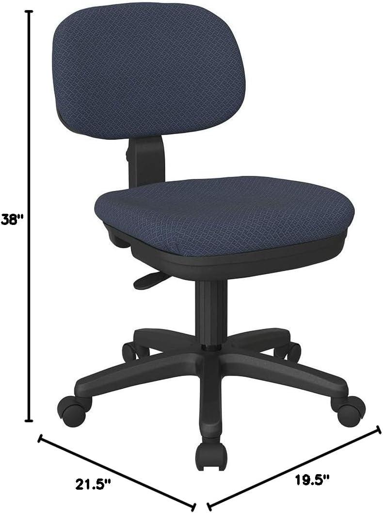 Basic Task Chair in Interlink Ink Blue fabric, SC117-104