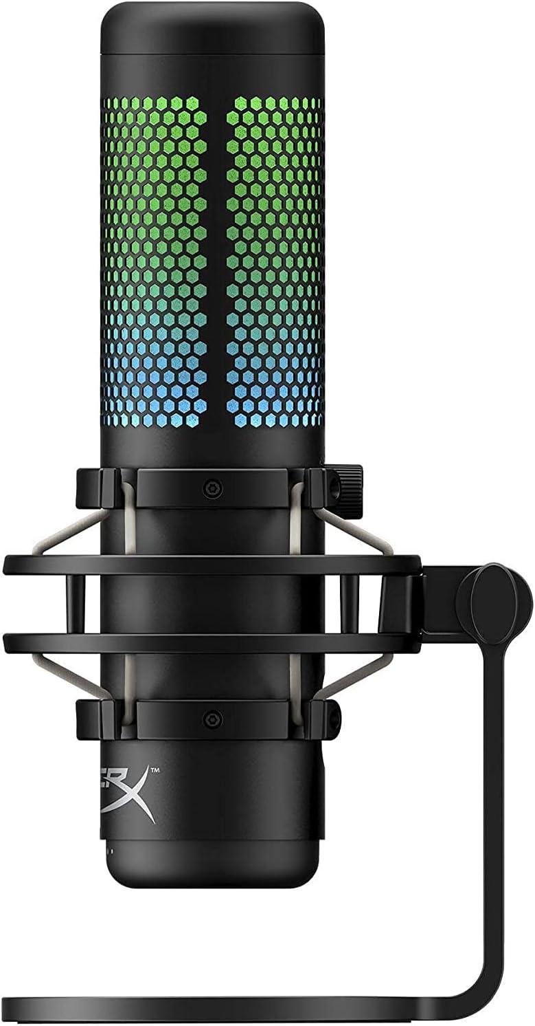 HyperX QuadCast S RGB USB Condenser Microphone - Black