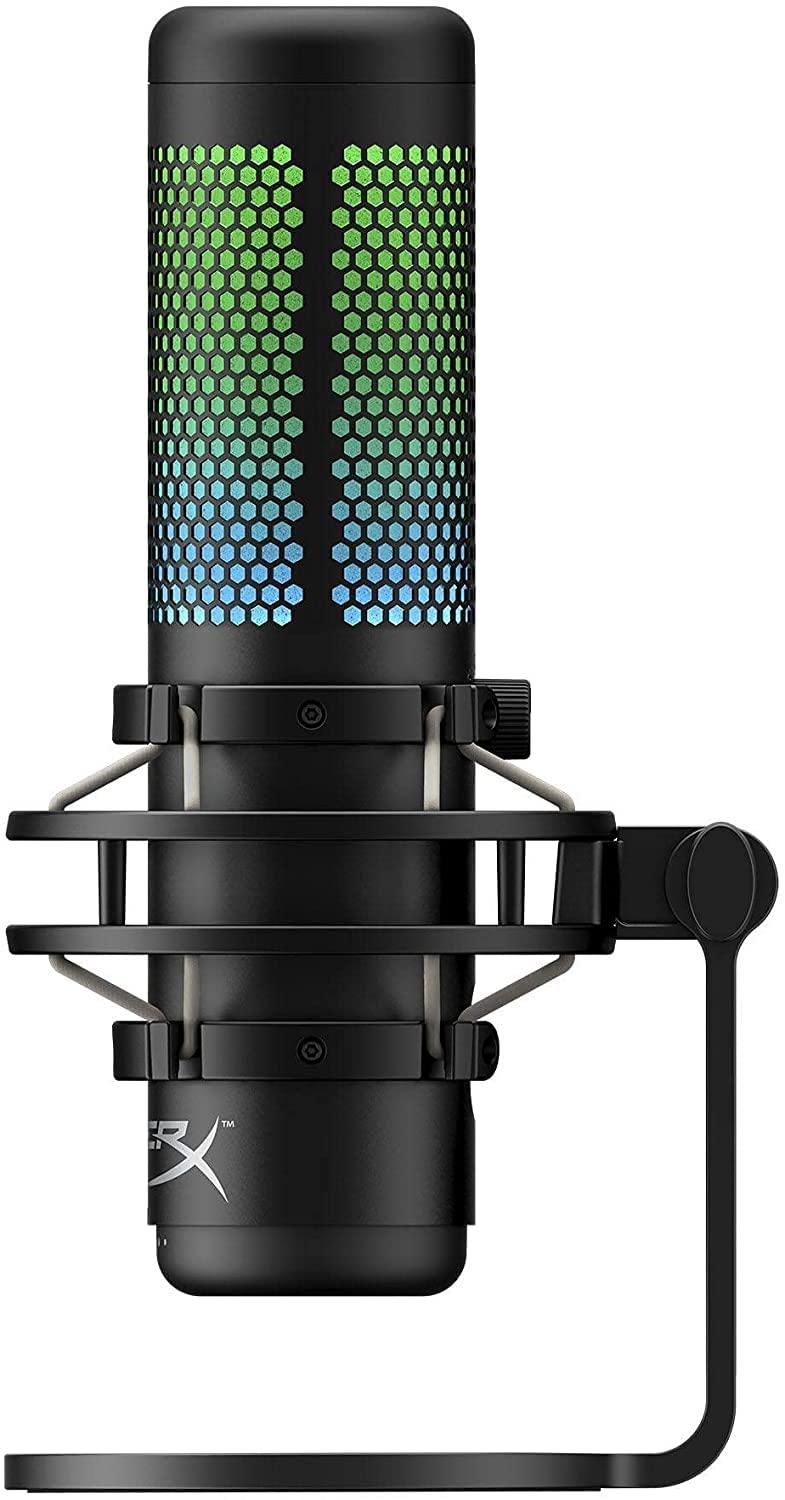 HyperX QuadCast S RGB USB Condenser Microphone - Black