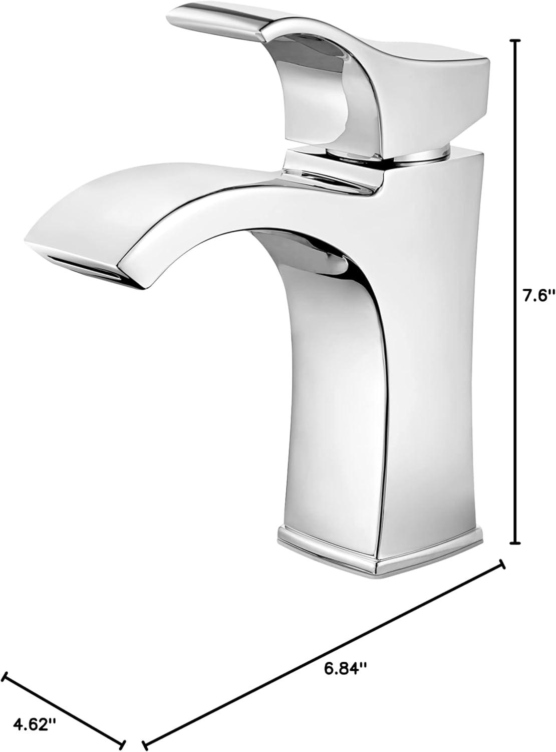 Pfister Venturi Single Hole Bathroom Faucet in Polished Chrome LF-042-VNCC - New