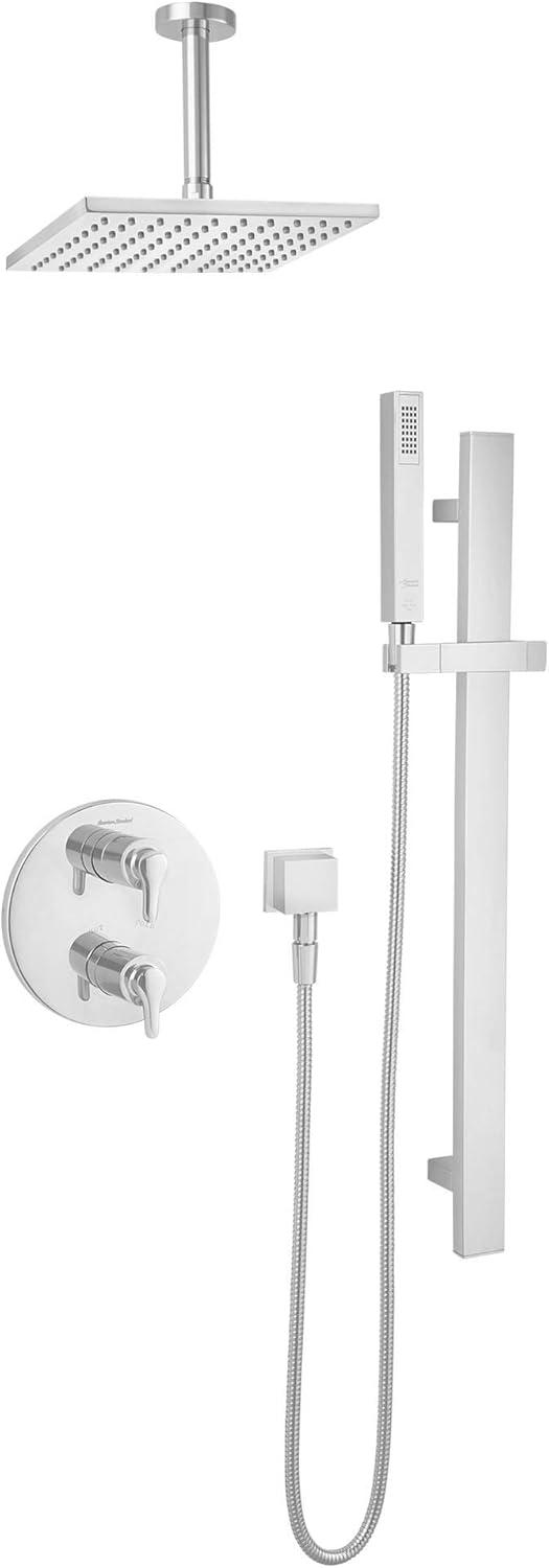 Rain American Standard Ceiling Mount Rain Shower Head Shower Arm 6 inch