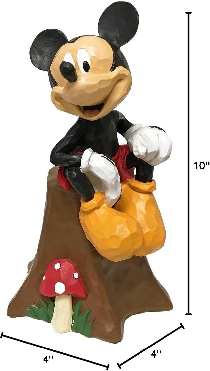 Back Yard Glory Disney Minnie MouseSitting On A Tree Stump Outdoor Garden Statue