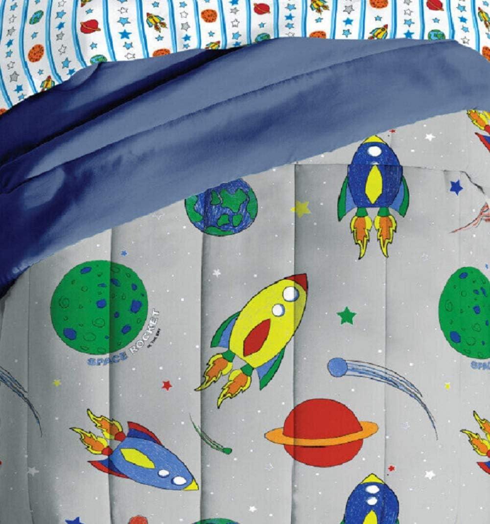 Space Rocket 5 - Piece Comforter Set