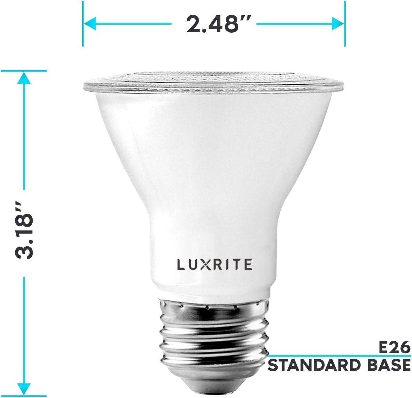 50 Watt Equivalent PAR20 E26/Medium (Standard) Dimmable LED Bulb