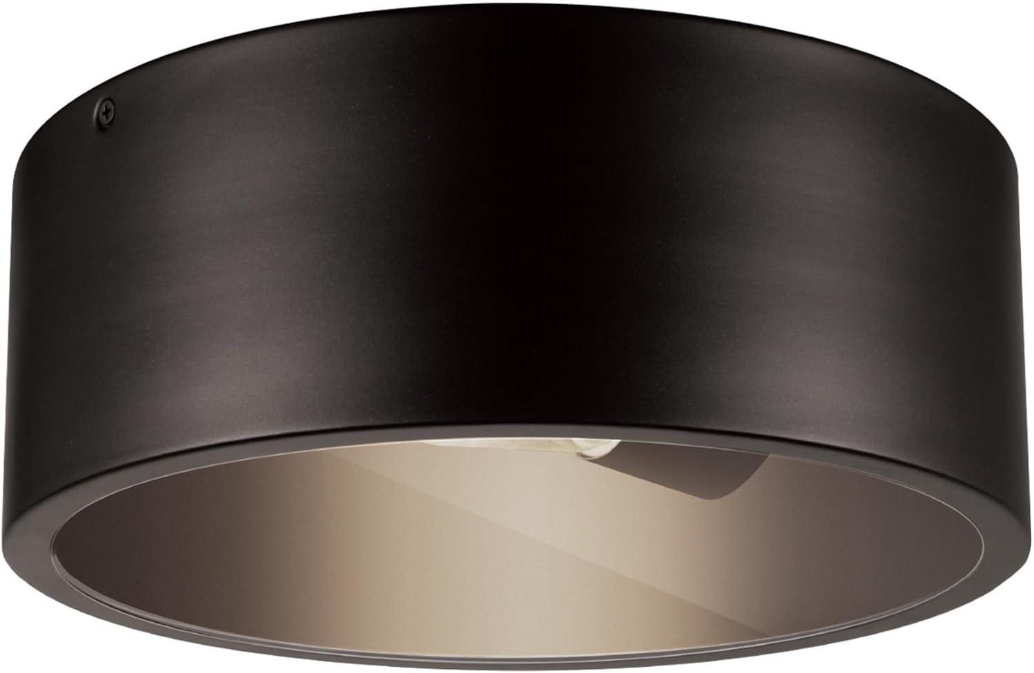 Teagan 13'' Dark Bronze Modern Indoor/Outdoor Flush Mount Ceiling Light