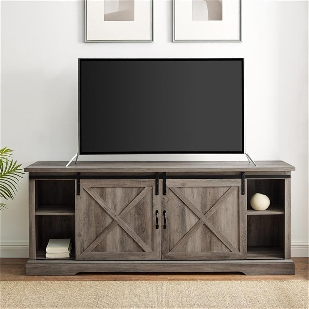 Carterton Sliding Door TV Stand for TVs