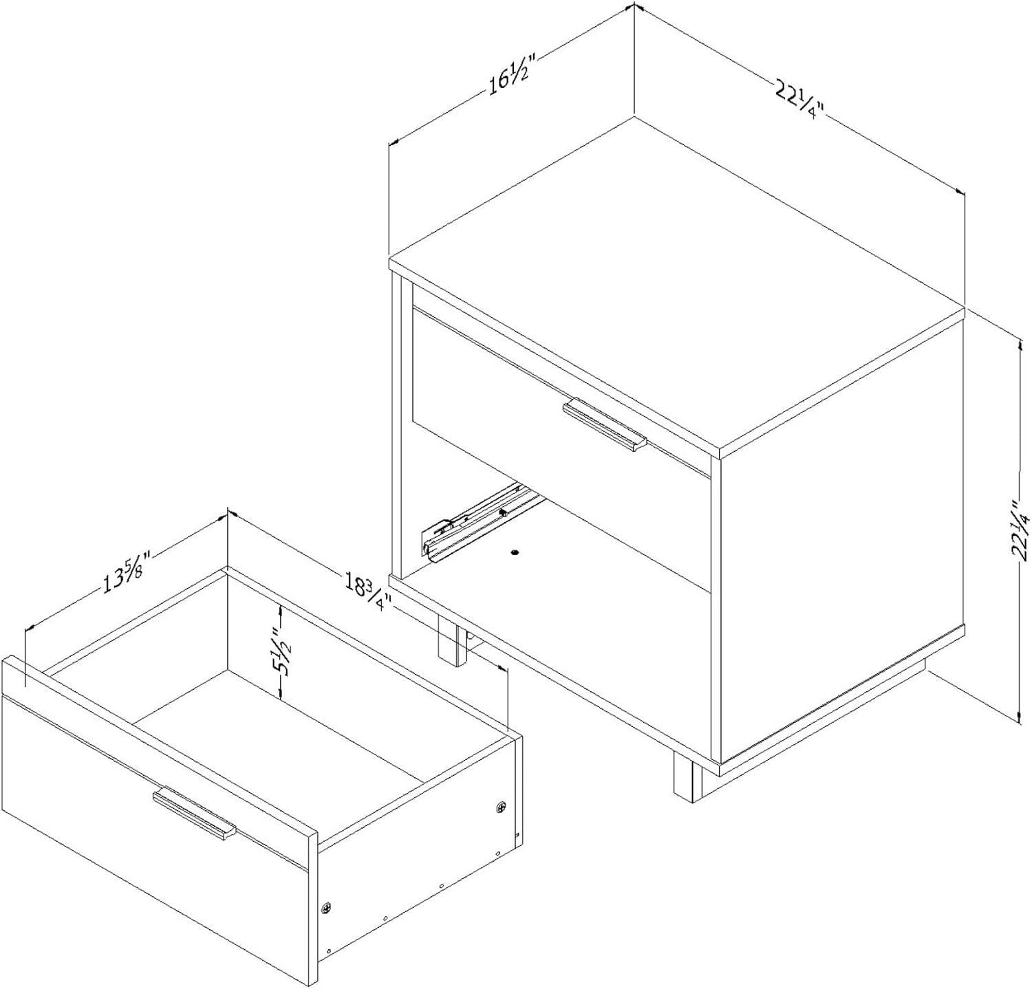 Fynn 2 Drawer Nightstand