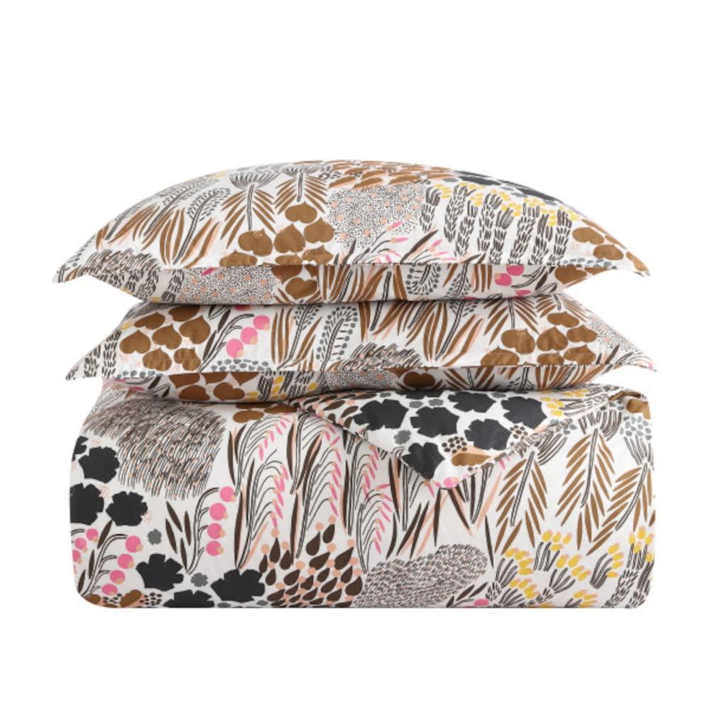 Marimekko Marimekko Pieni Letto Brown Cotton Comforter Set