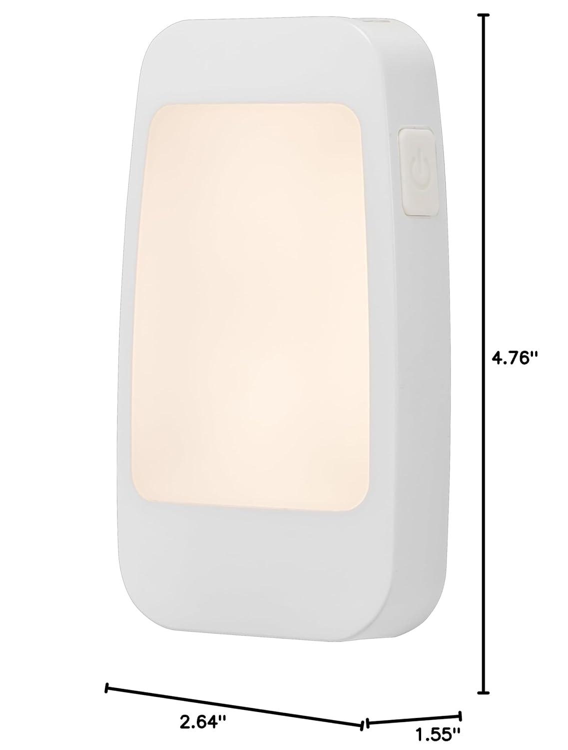 GE 4-in-1 Power Failure LED Night Light, Plug-in, Light Sensing, Rechargeable