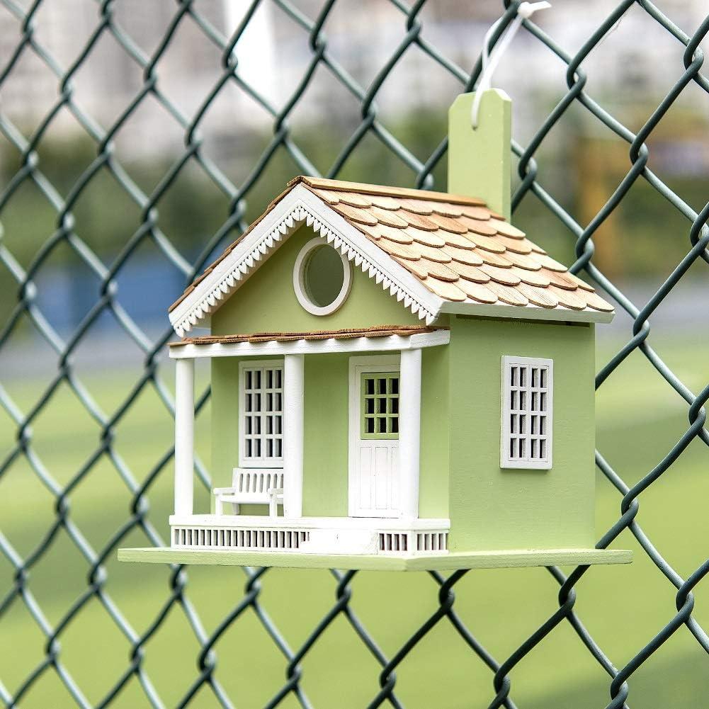 Vandue Outdoor Wooden Birdhouse - Green Lake House