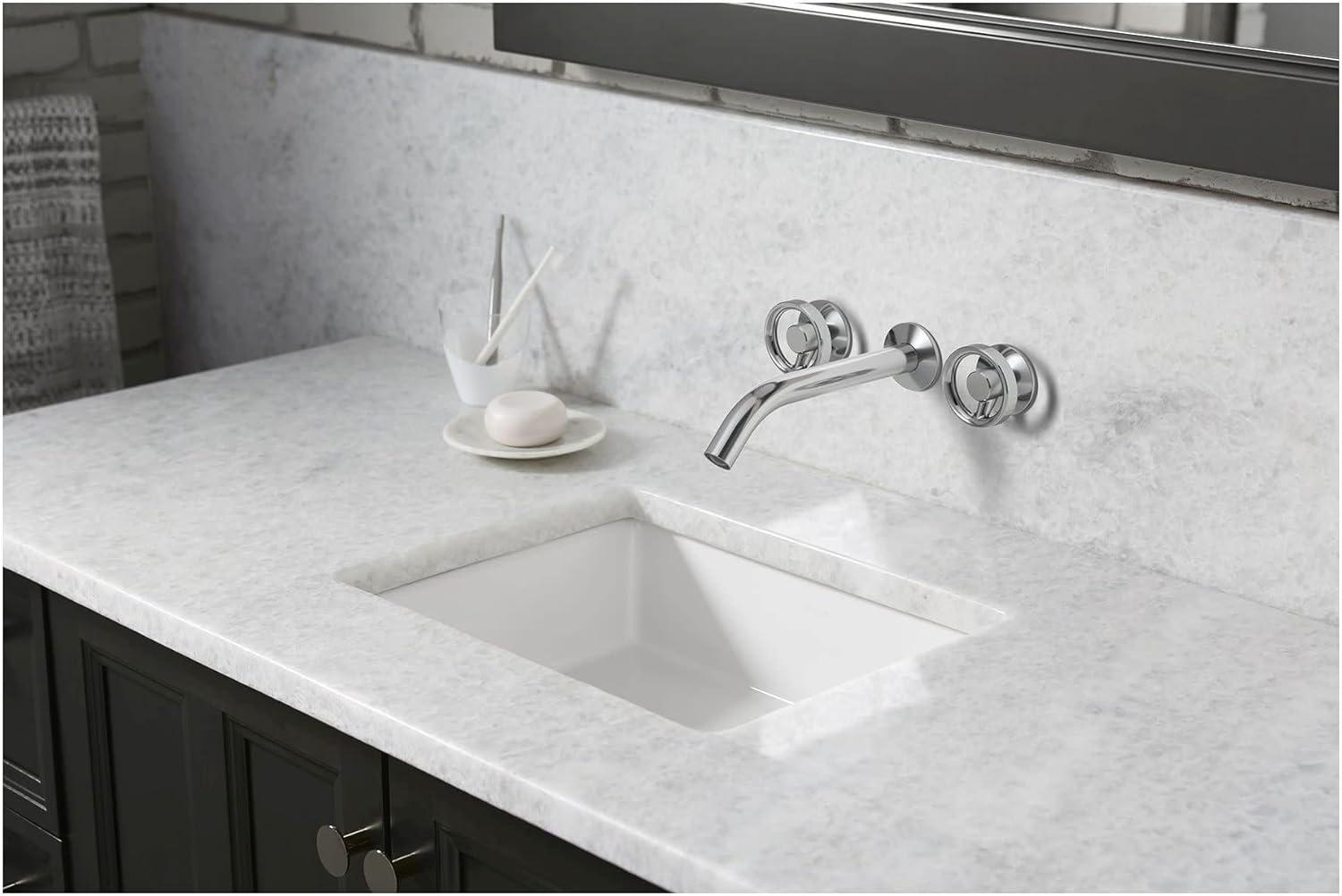 Components Wall-Mount Bathroom Sink Faucet Trim