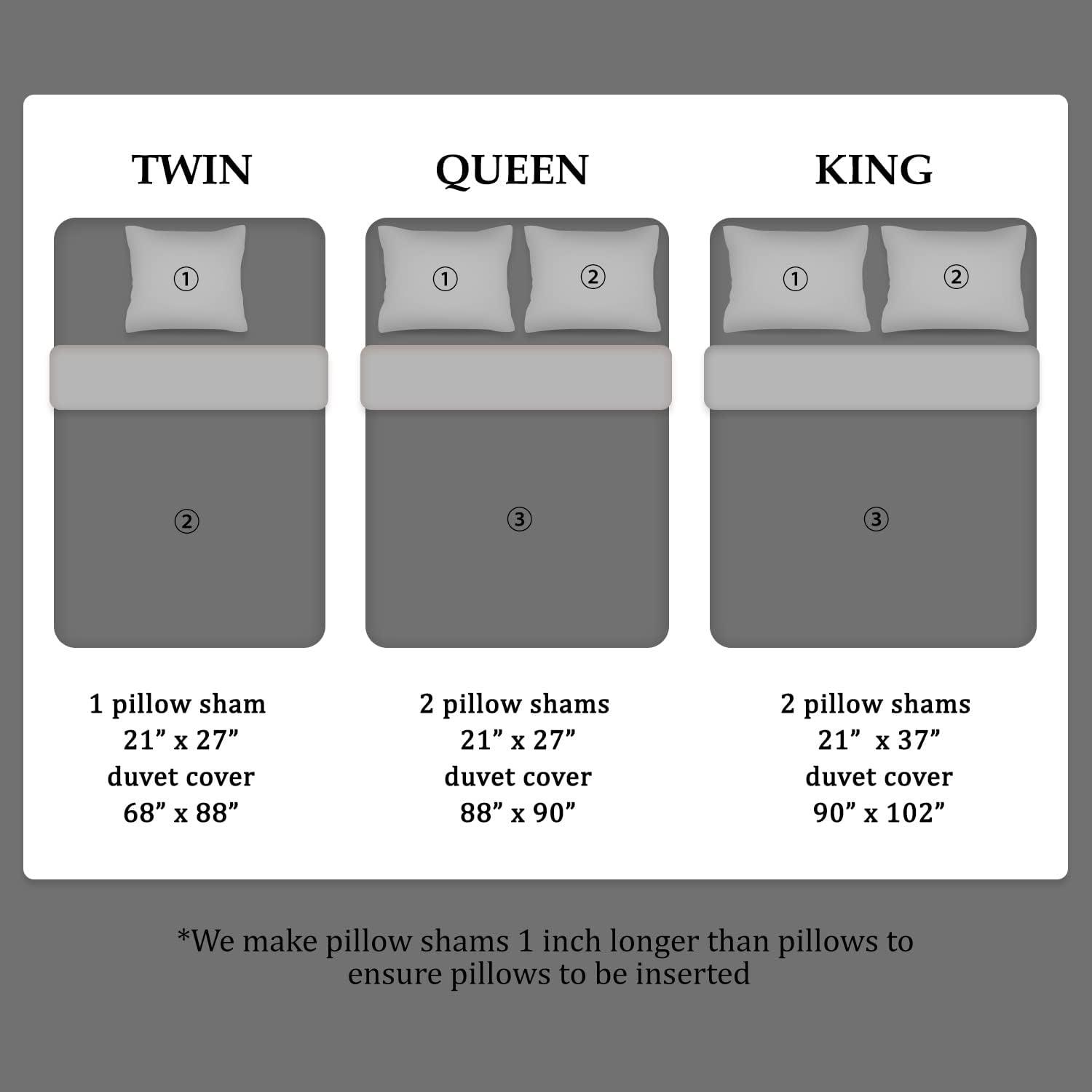 LOVTEX 3PCS Grey Comforter Queen Set - Ultra Soft Washed Microfiber Queen Comforter Set - Reversible Down Alternative Comforter with 2 Pillow Shams(Grey/Charcoal)