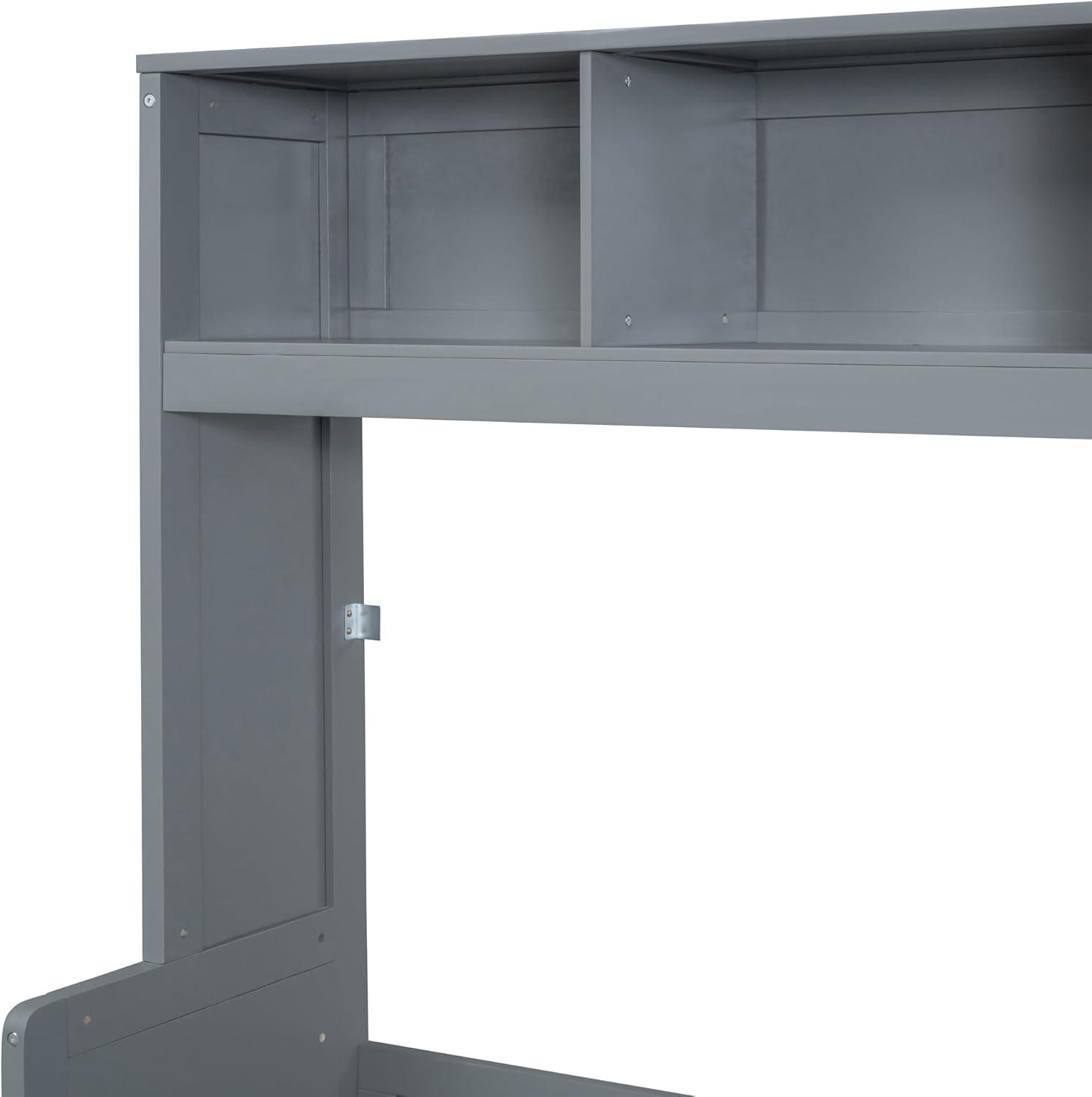 Galibens Murphy Bed Wall Bed With Closet And Drawers