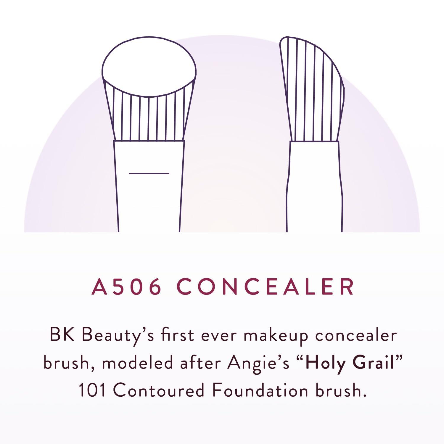 #BK# Makeup Brush-Angie Hot & Flashy A506 Concealer-Viral "Kitten's Paw" Facial Brush-Present Concealer and Repair-Makeup Brush