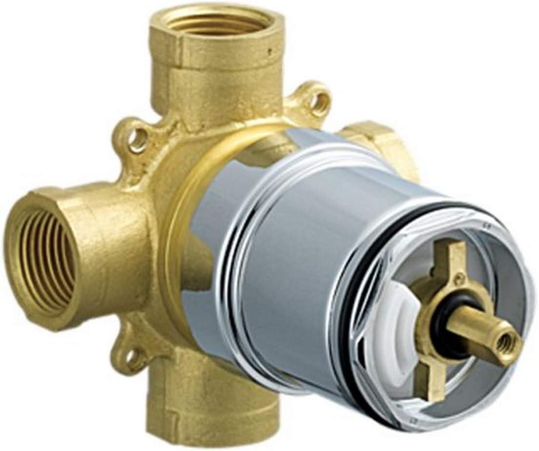 Brass and Chrome Pressure Balance Valve Body