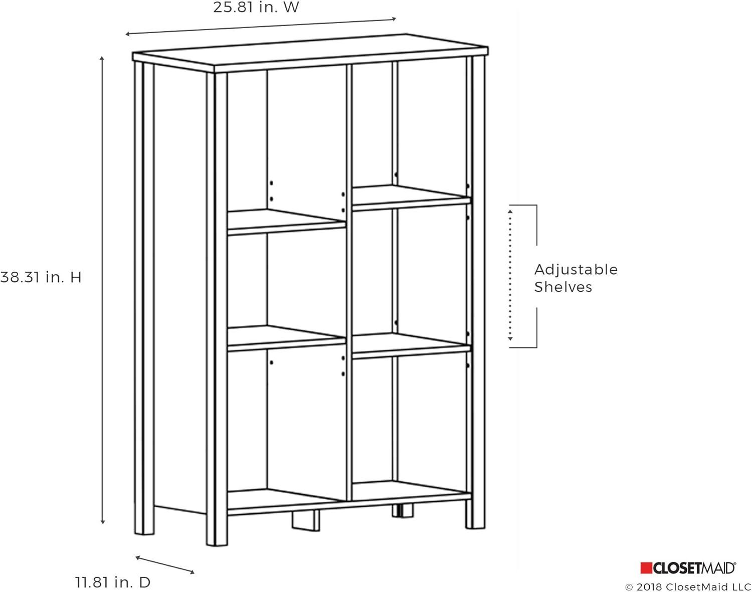 Premium Cubes 38.31" H x 25.81" W Standard Bookcase