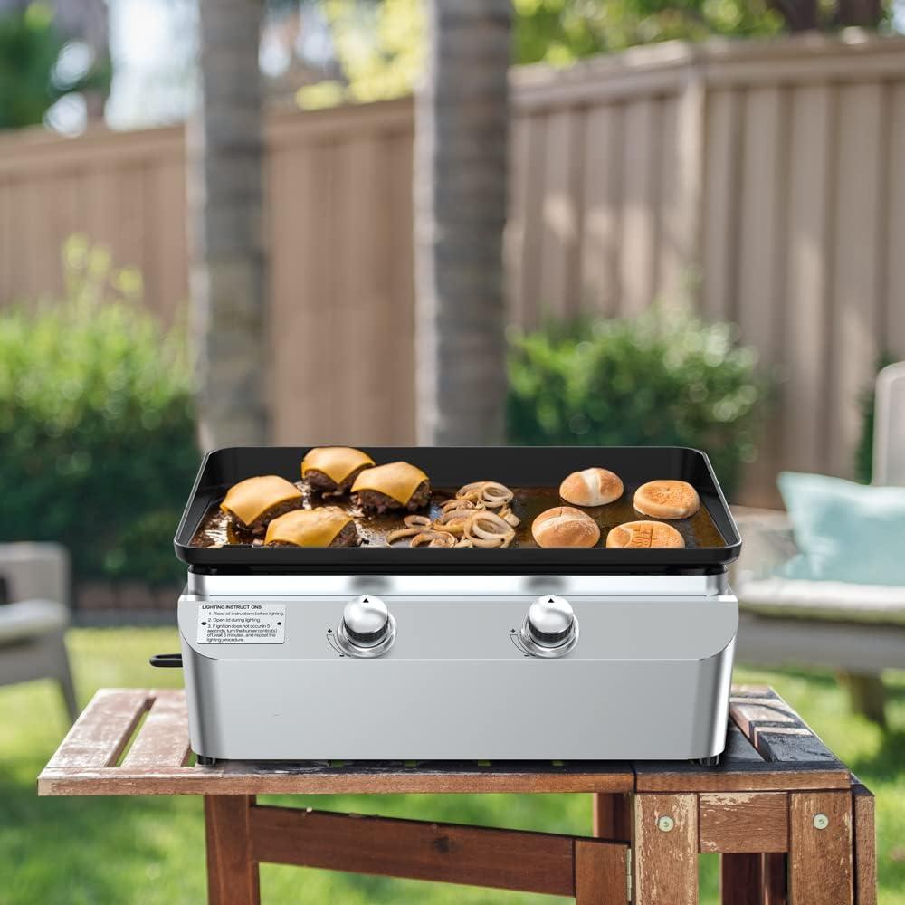 Nexgrill 2-Burner Propane Flat Top Griddle