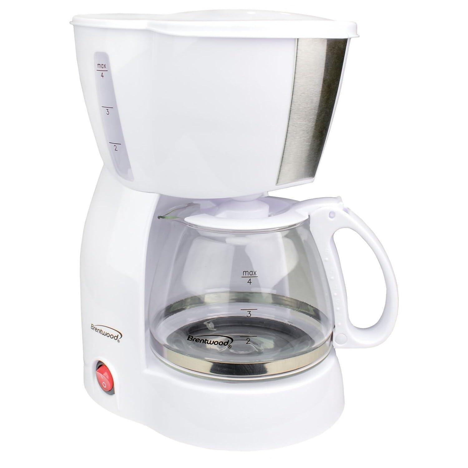 Brentwood Appliances TS-213BK Brentwood Appliances 4 Cup Coffee Maker