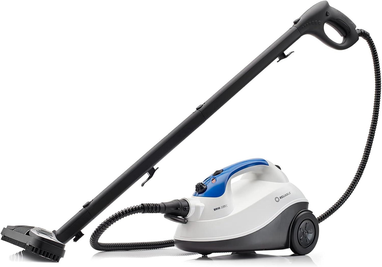 Reliable Brio Canister 220CC Steam Cleaner - Steamer for Cleaning with 65 PSI Pressure