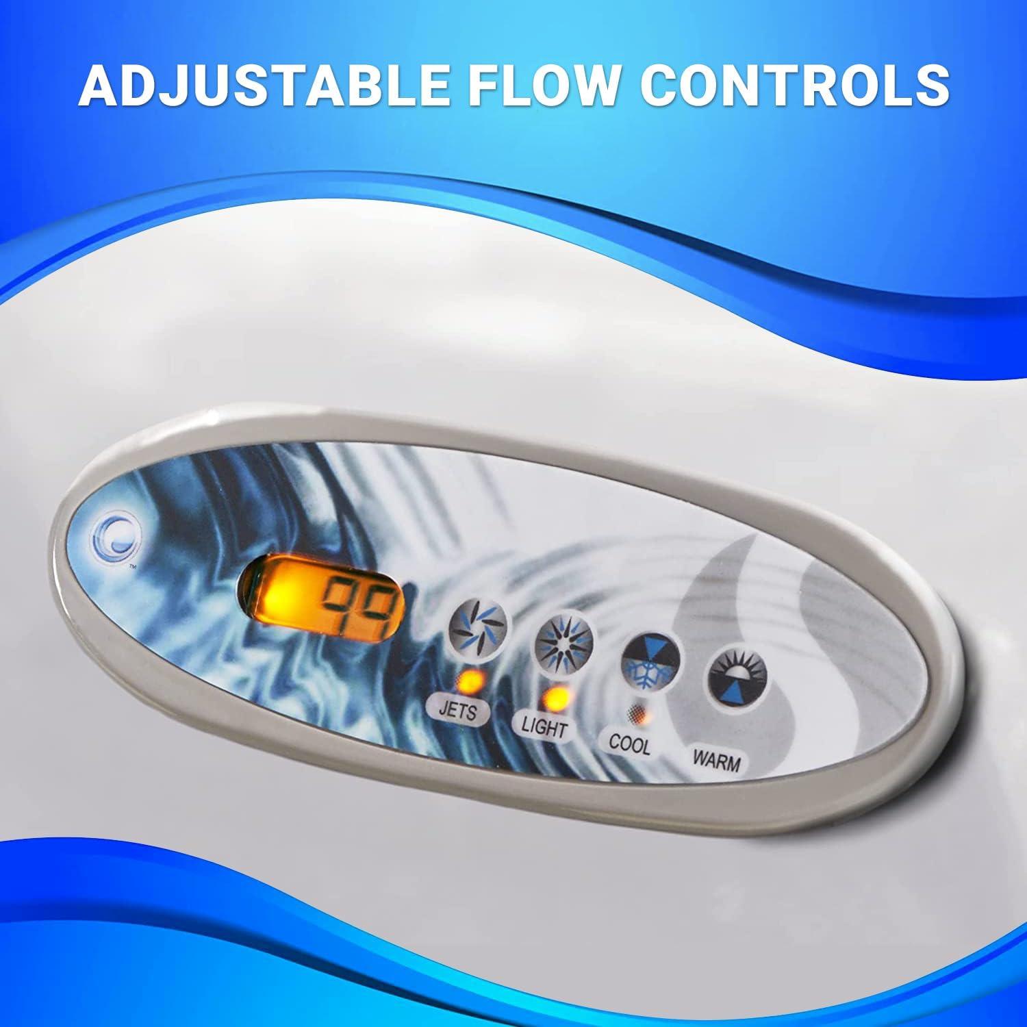 Aqualife® by Strong Spas® Aqualife Edgewater 5-6 Person 28-Jet Acrylic Lounger Hot Tub With Ozonator