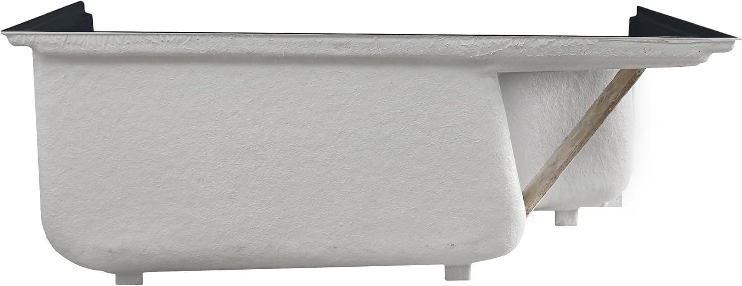 Aquatique 60" x 32" Shower Base in Matte Black