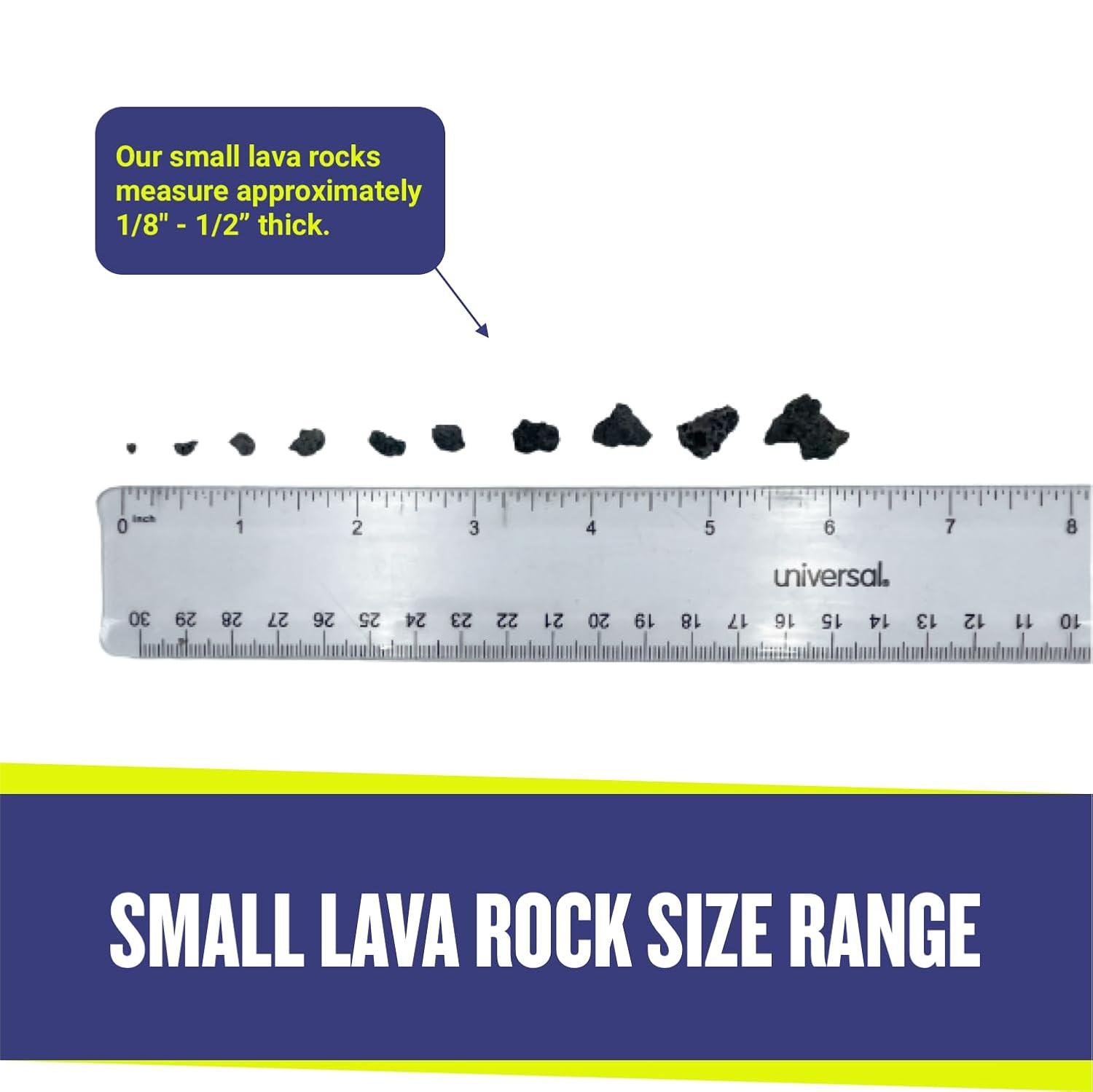 American Fireglass Lava Rock - 10 lbs.