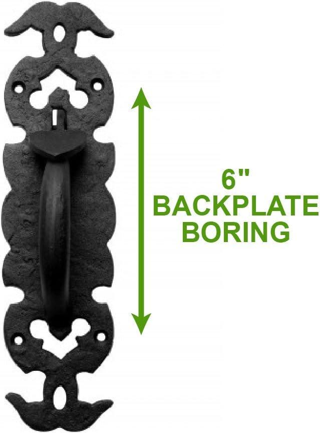 The Renovators Supply Inc. Fence Gate Thumb Latch Lock Rustic Antique Design Light Duty Renovators Supply