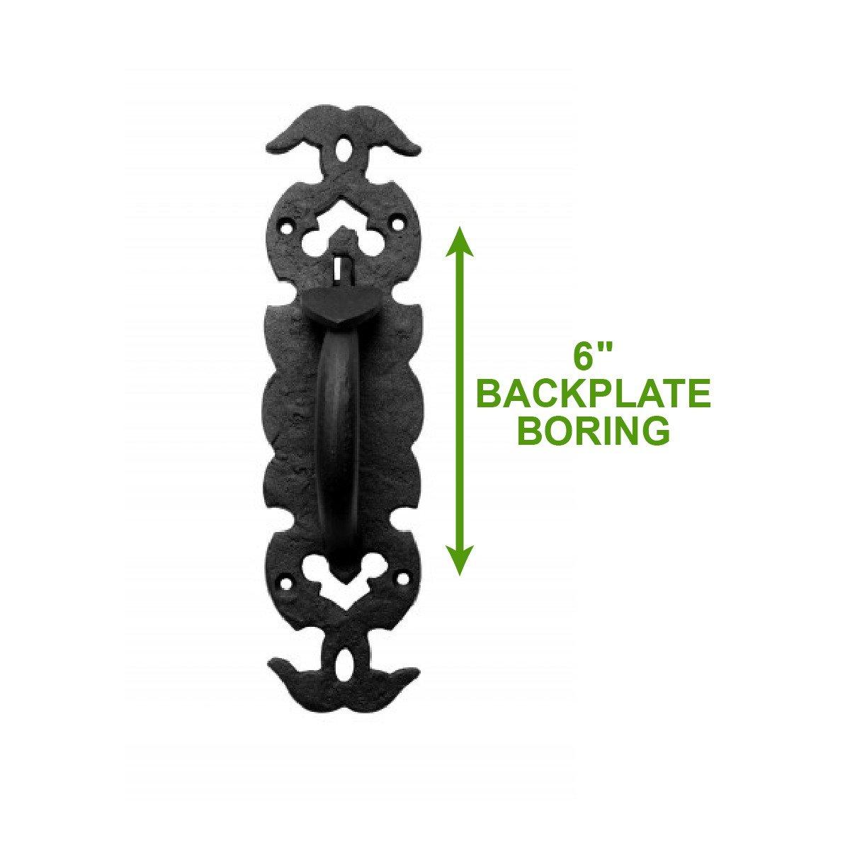 The Renovators Supply Inc. Fence Gate Thumb Latch Lock Rustic Antique Design Light Duty Renovators Supply