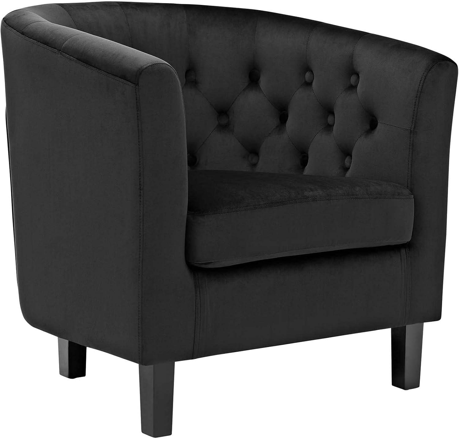 Modway Prospect Velvet Upholstered Armchair, Multiple Colors