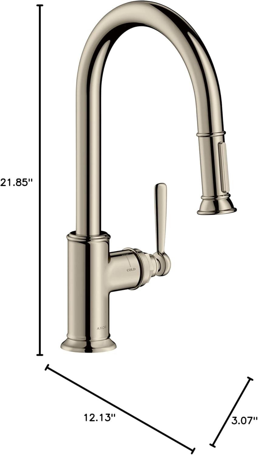 AXOR Montreux Pull Down Kitchen Faucet
