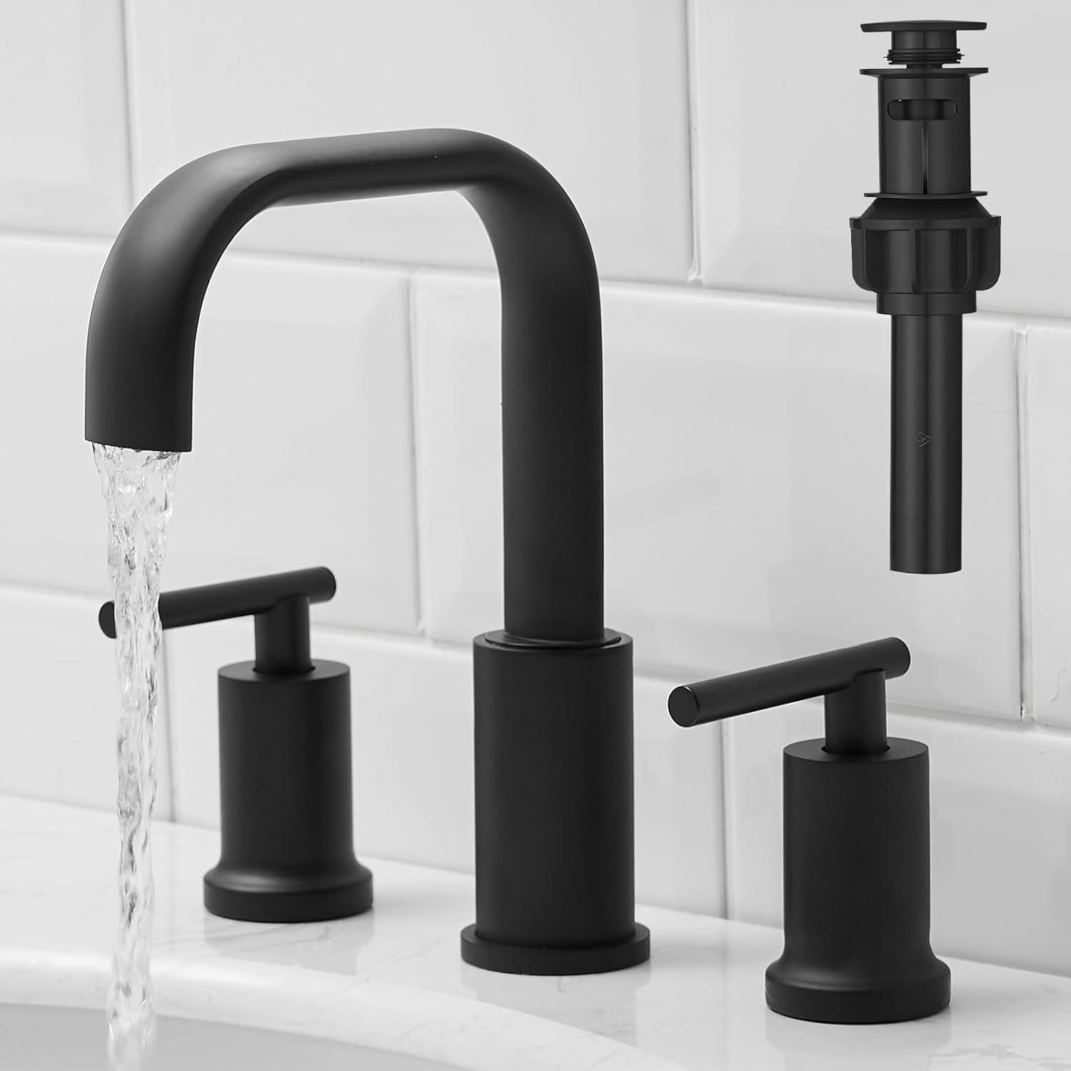 Widespread 2-handle Bathroom Faucet