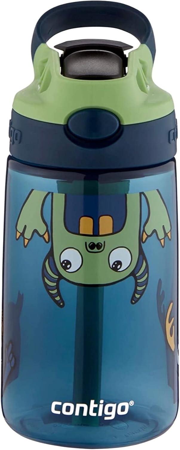 Contigo Kid's 14 oz. AutoSpout Straw Water Bottle with Easy-Clean Lid