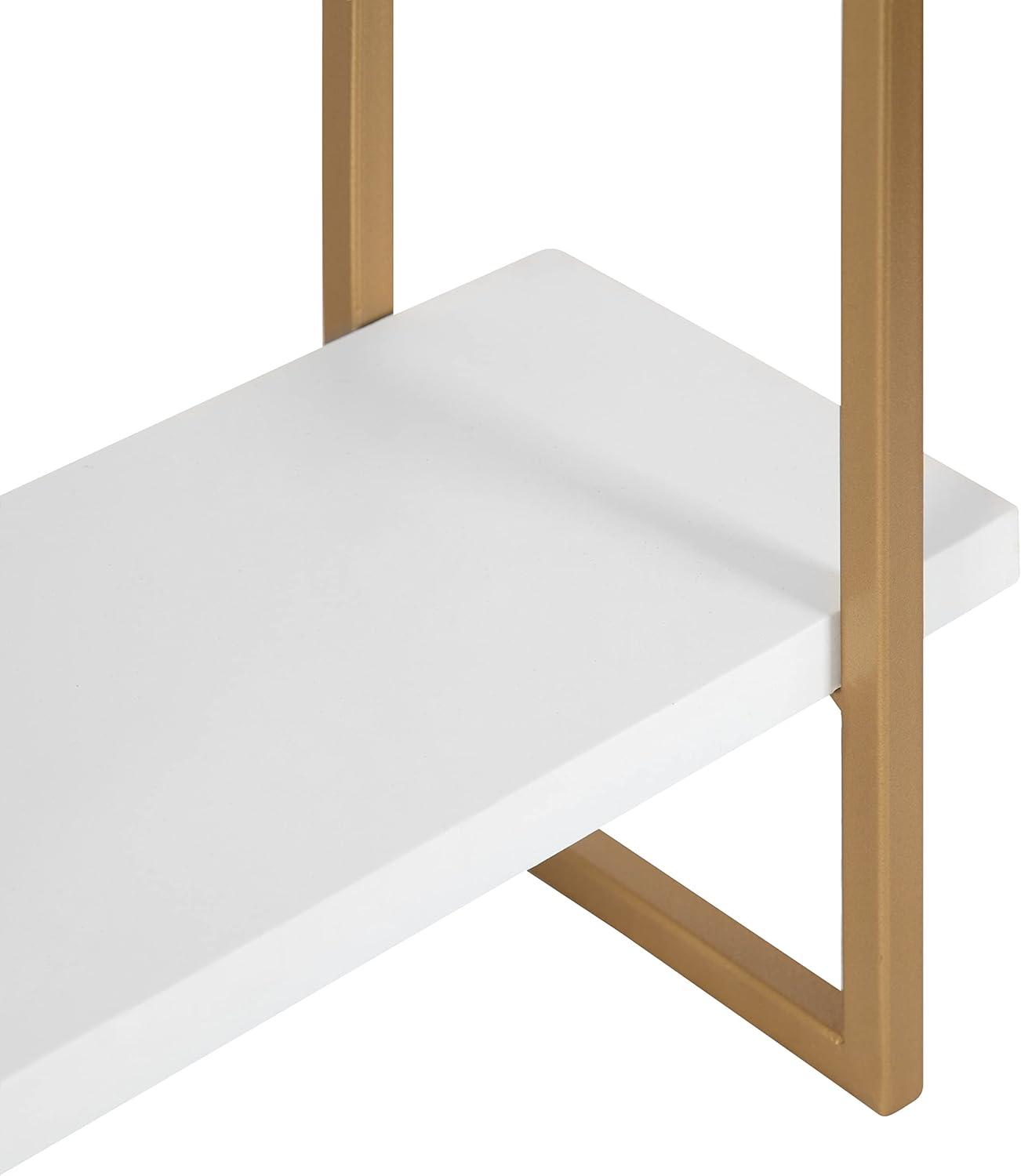Kate and Laurel 3 Piece Solid Wood Tiered Shelf