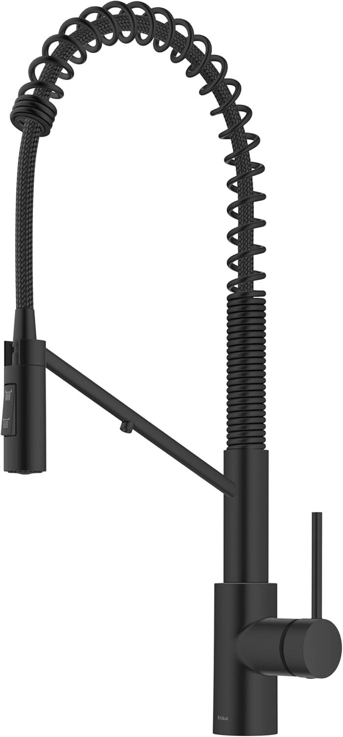 Oletto 2-in-1 Pull-Down Single Handle Kitchen Faucet